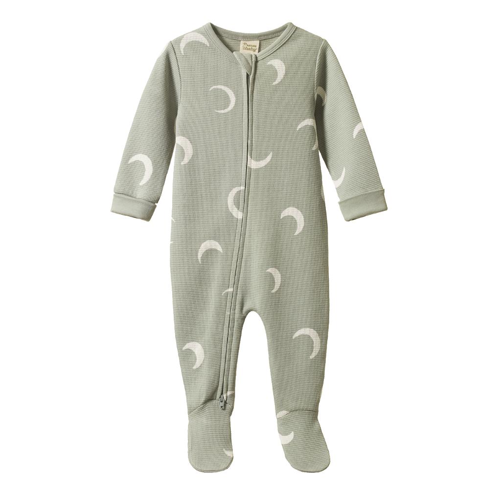 Nature Baby Waffle Dreamlands Suit (Crescent Print)