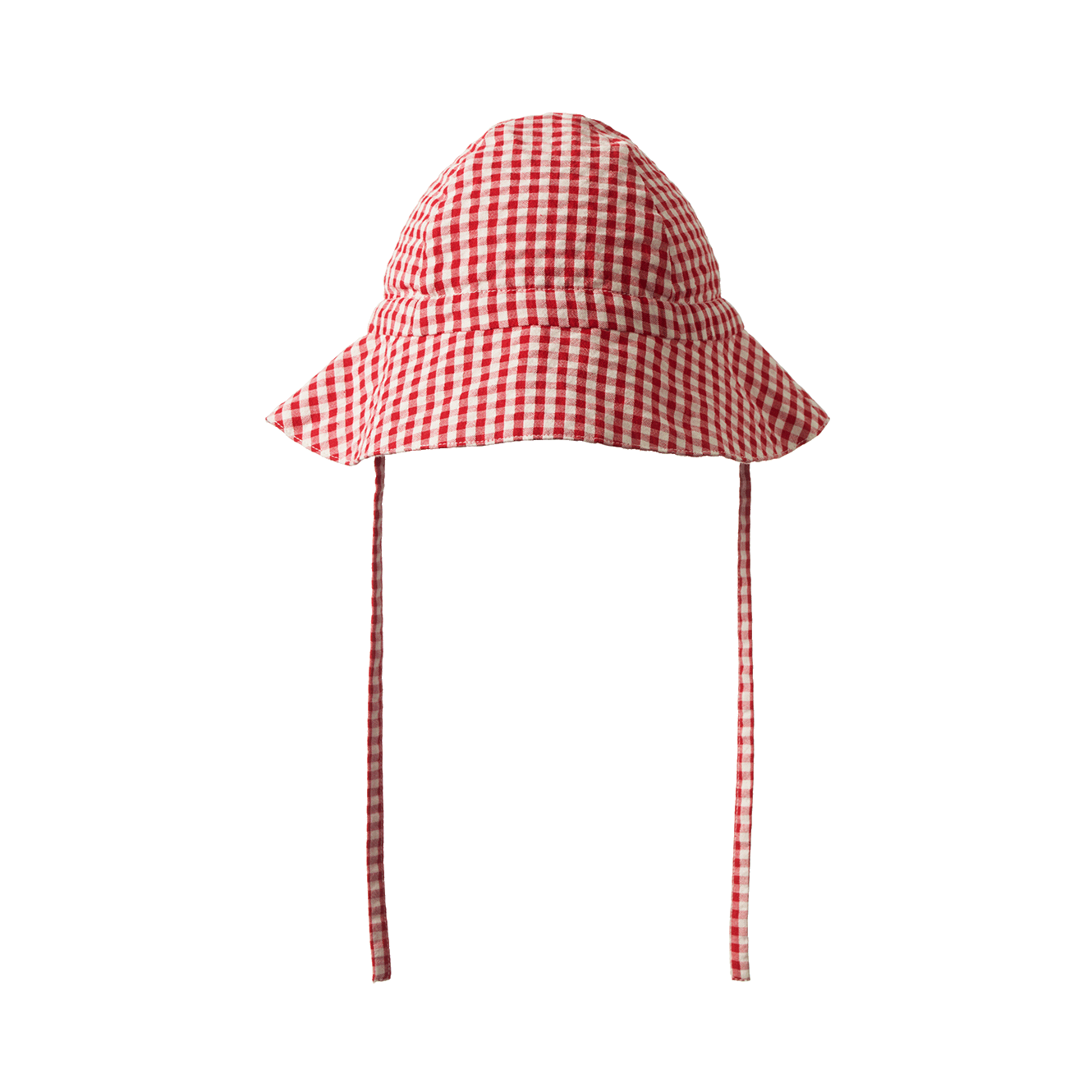 Nature Baby Sunhat (Red Gingham)