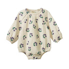 Nature Baby Meadow Bodysuit Muslin (Winter Berry Natural Print)