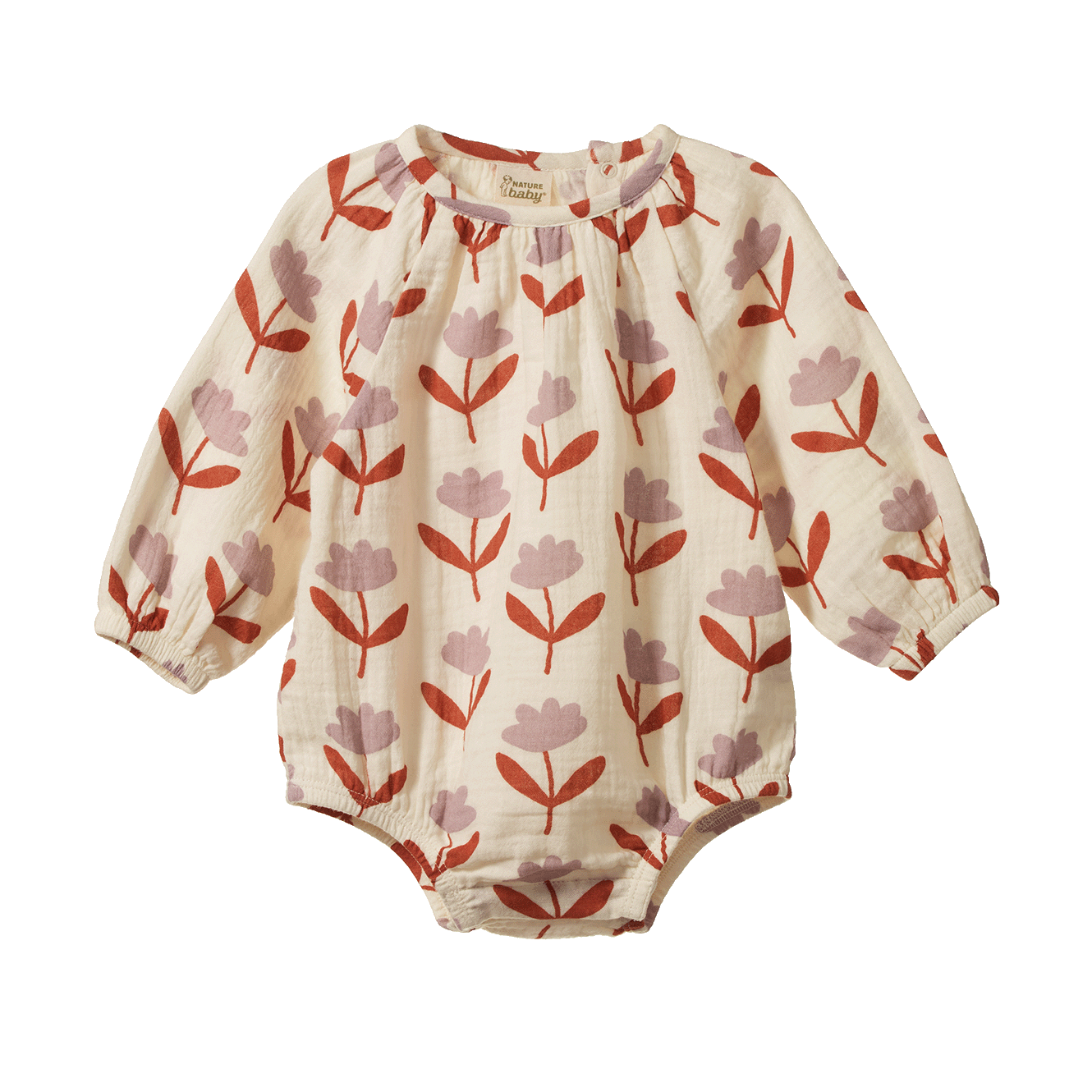 Nature Baby Meadow Bodysuit (Fleurette Print)