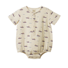Nature Baby Muslin Monty Suit (Row Boats Print)