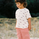 Nature Baby Muslin S/S Caravan Shirt (Row Boats Print)