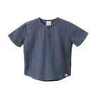 Nature Baby Muslin Caravan Shirt (Vintage Indigo)
