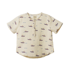 Nature Baby Muslin S/S Caravan Shirt (Row Boats Print)