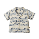 Nature Baby Muslin Guthrie Shirt (Rhythm Print)