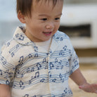 Nature Baby Muslin Guthrie Shirt (Rhythm Print)