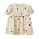 Nature Baby Valentina Dress (Red Flora)