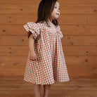 Nature Baby Una Dress (Dandelion Gingham)