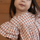 Nature Baby Una Dress (Dandelion Gingham)