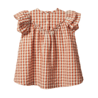 Nature Baby Una Dress (Dandelion Gingham)