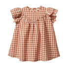 Nature Baby Una Dress (Dandelion Gingham)