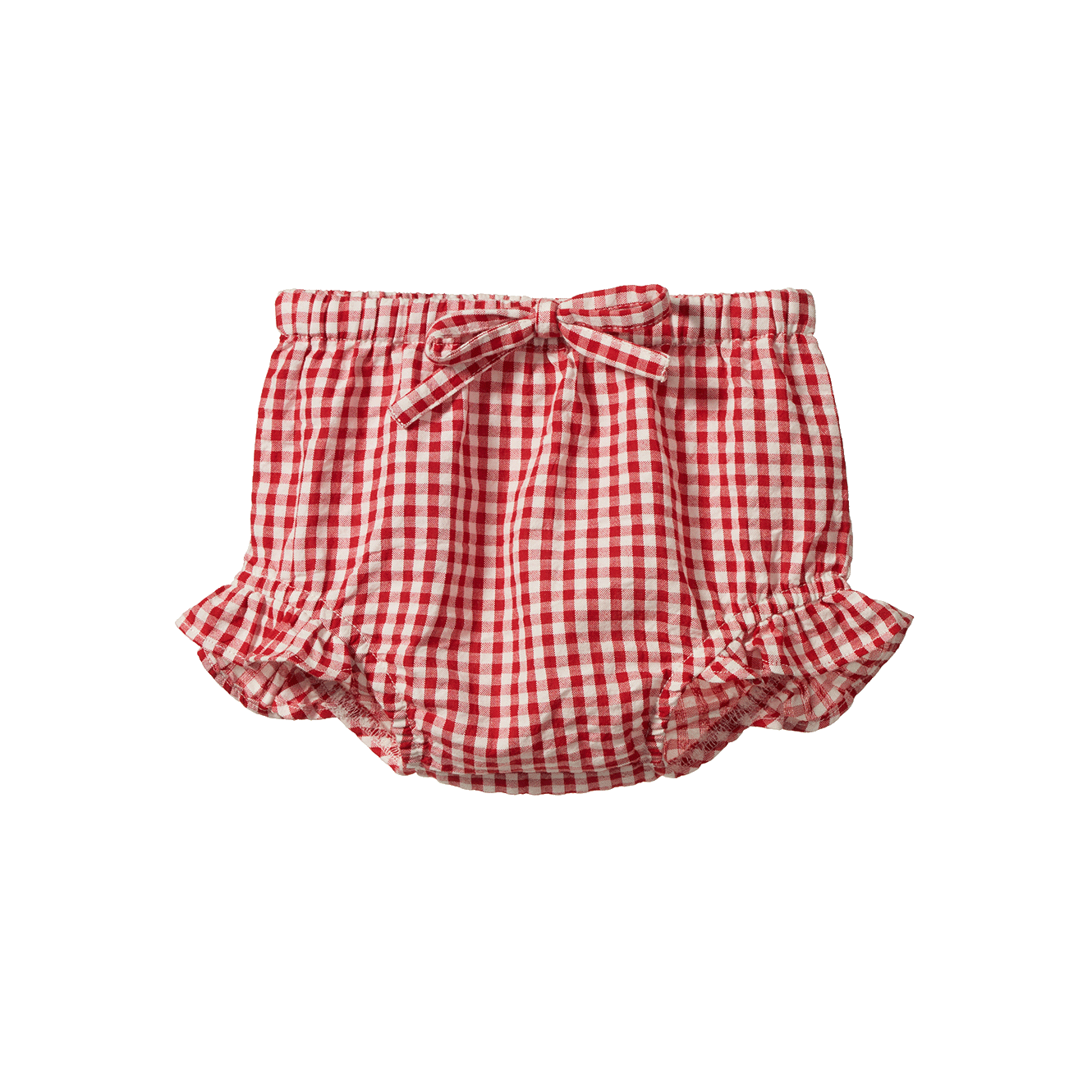 Nature Baby Petal Set (Red Gingham)