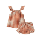 Nature Baby Petal Set Gingham (Dandelion Gingham)