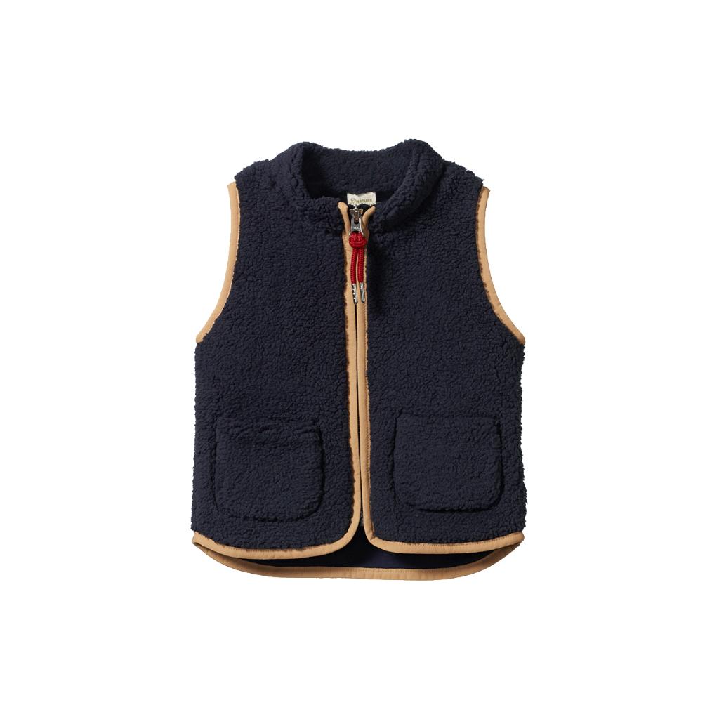 Nature Baby Flint Vest (Navy)