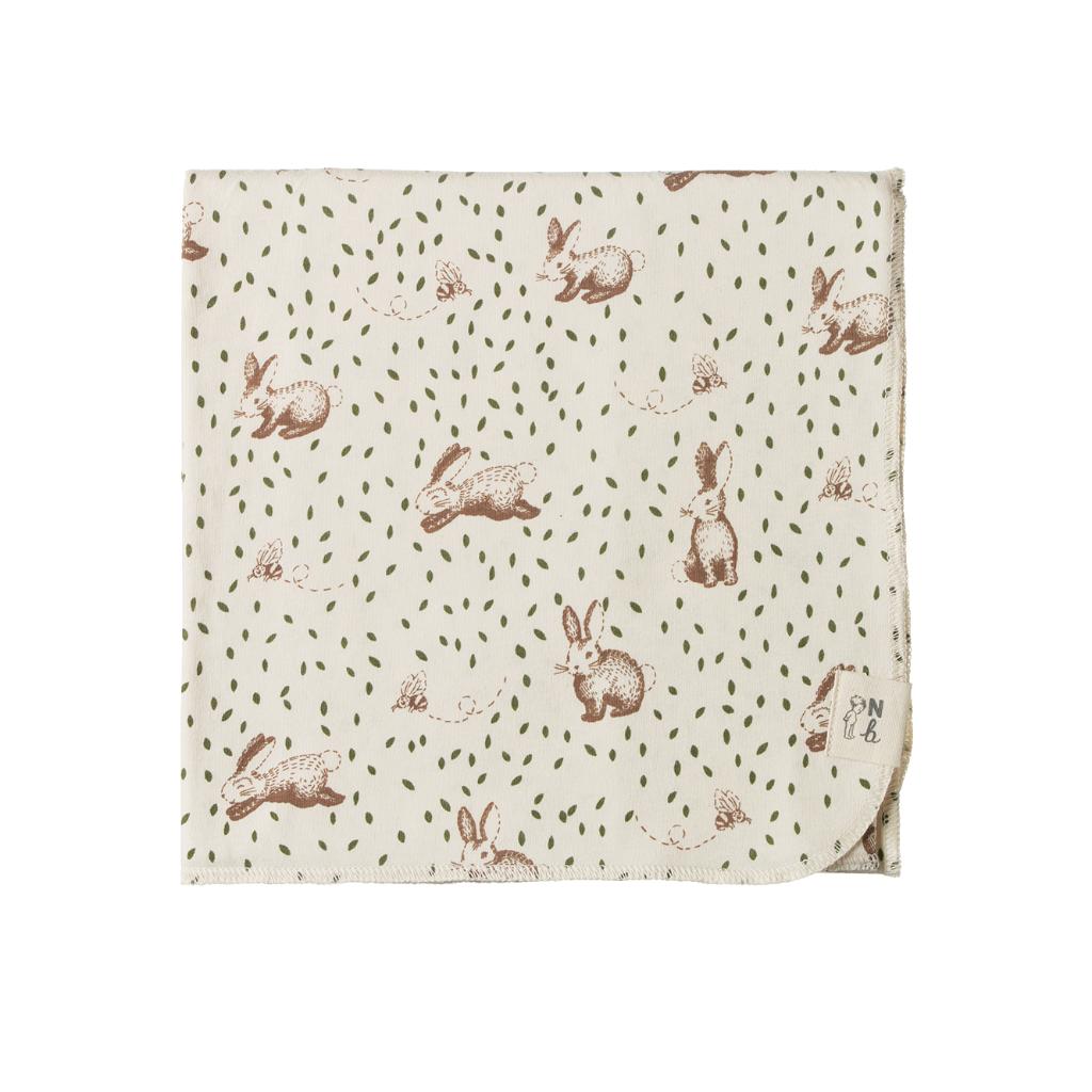Nature Baby Organic Cotton Wrap (Rabbitty Print)