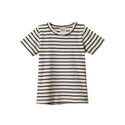 Nature Baby Organic Cotton S/S River Tee (Navy Sailor Stripe)