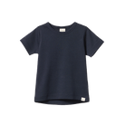 Nature Baby Organic Cotton S/S River Tee (Navy)