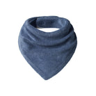 Nature Baby Terry Triangle Bib (Dusky Blue)