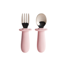 Nestling Baby Cutlery 2pk (Dusty Pink)