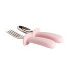 Nestling Baby Cutlery 2pk (Dusty Pink)