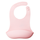 Nestling Silicone Bib (Dusty Pink)