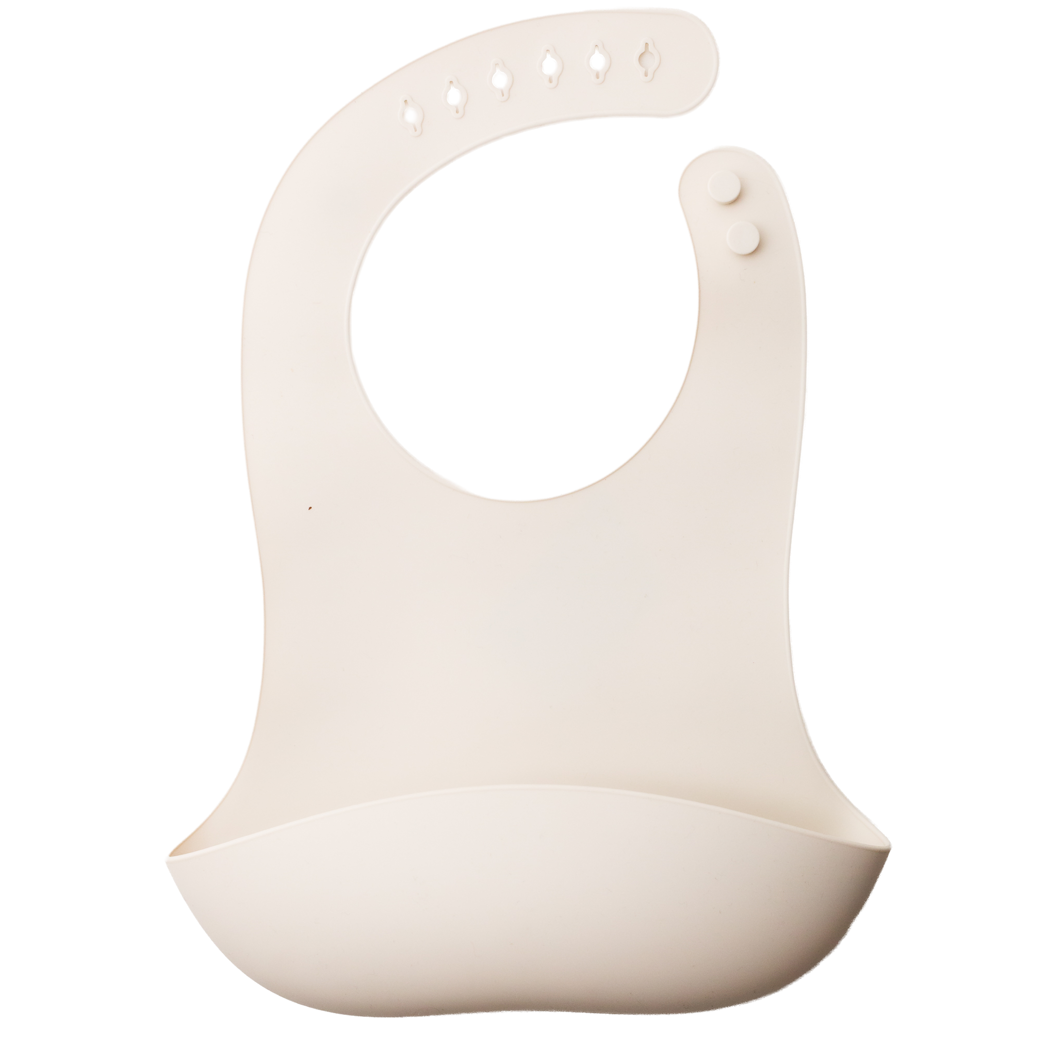 Nestling Silicone Bib (Oat)