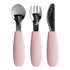 Nestling Toddler Cutlery 3pk (Dusty Pink)