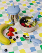 Nestling Stainless Steel Suction Bowl (Oat)