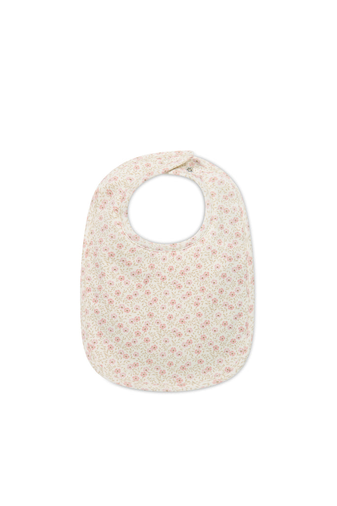 Jamie Kay Organic Cotton Bib (Emmy Egret)