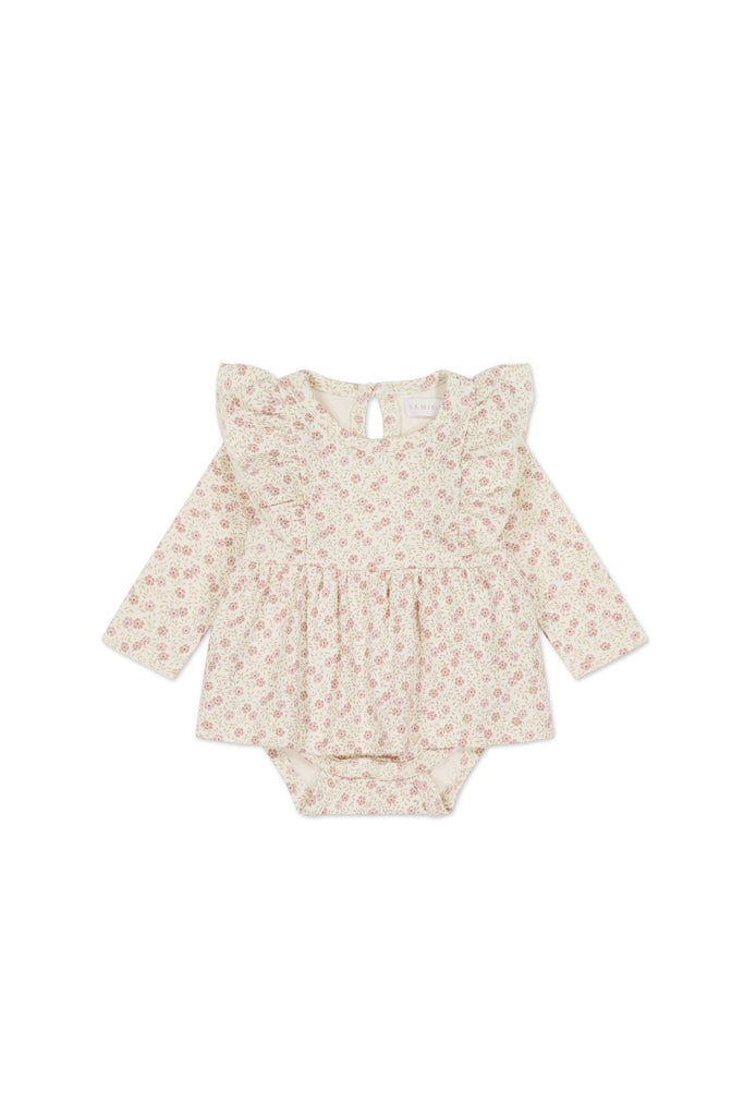 Jamie Kay Organic Cotton Vivienne Playsuit (Emmy Egret)