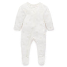 Purebaby Zip Growsuit (Vanilla Bear)