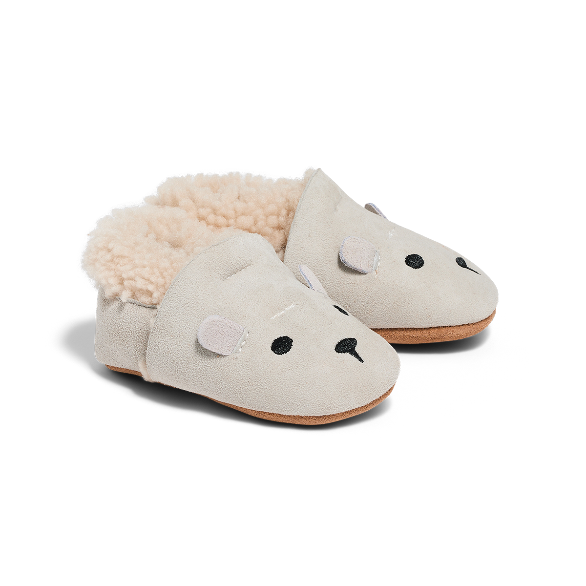 Pretty Brave Cosy Moc Baby Shoes (Snow)