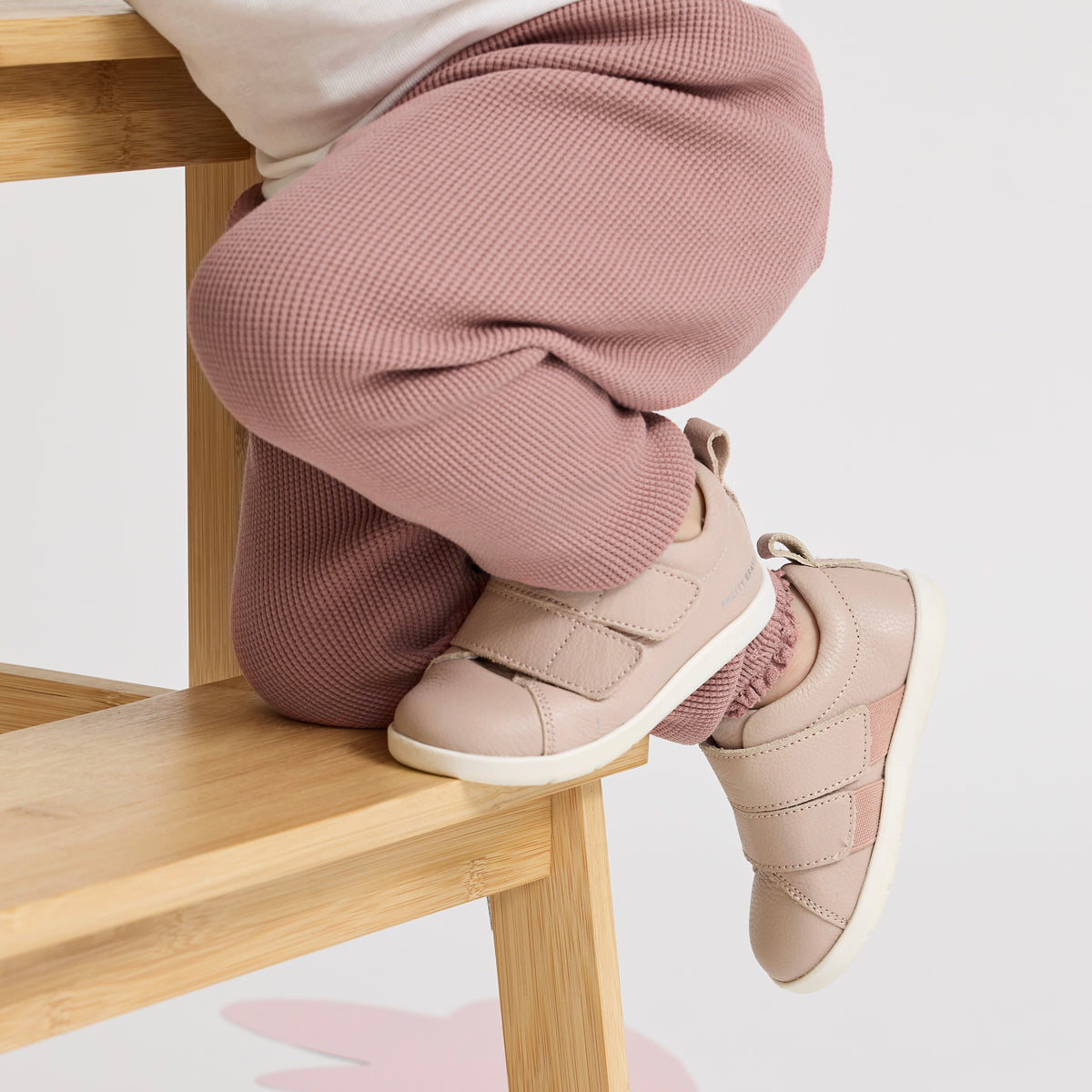 Pretty Brave First Walker Brooklyn Sneaker (Blush 23)