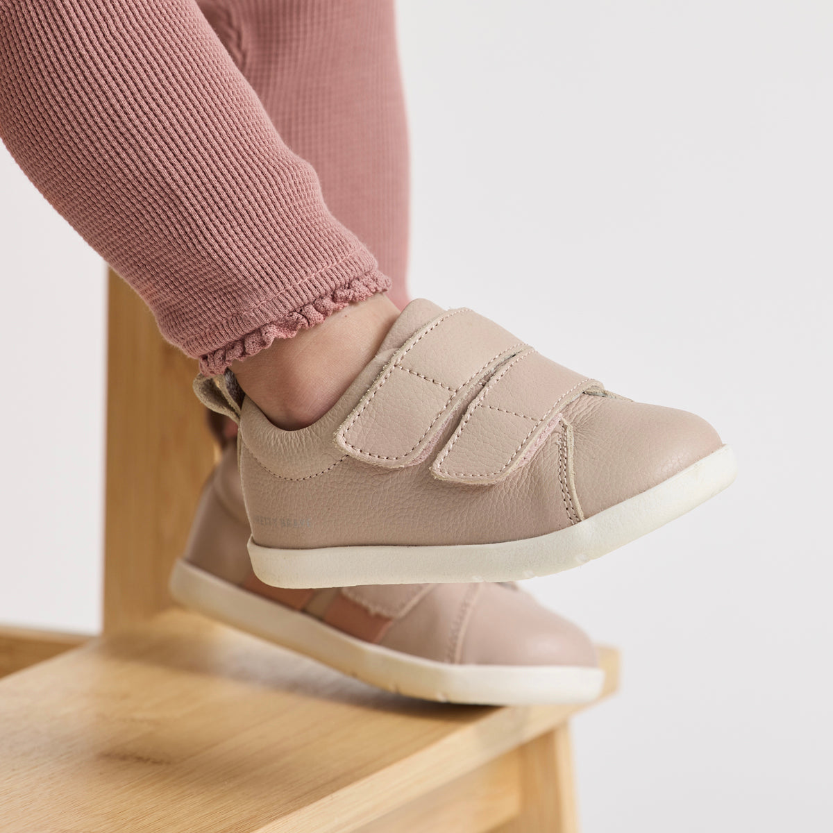 Pretty Brave First Walker Brooklyn Sneaker (Blush 23)