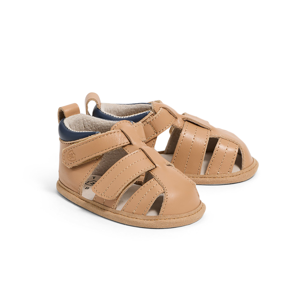 Pretty Brave Levi Baby Sandal (Tan)