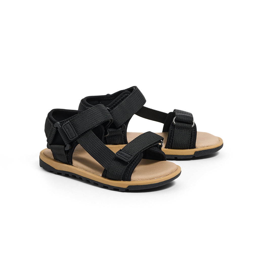 Pretty Brave Child Otis Sandal (Black)