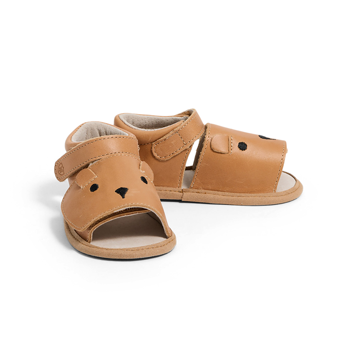 Pretty Brave Teddy Baby Sandal (Tan)