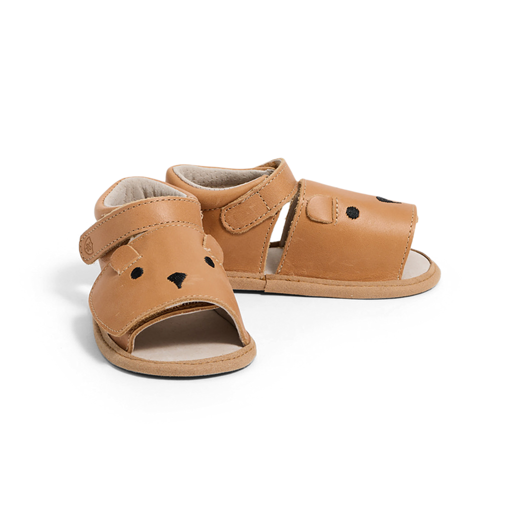 Pretty Brave Teddy Baby Sandal (Tan)