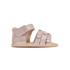 Pretty Brave Hearts Baby Sandals (Pink Shimmer)