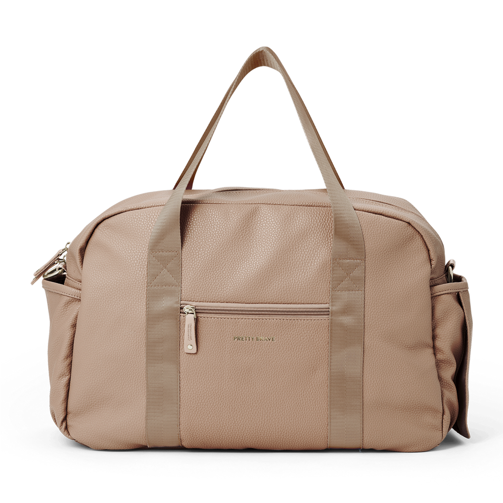 Pretty Brave Stella Baby Bag (Natural Pebble)