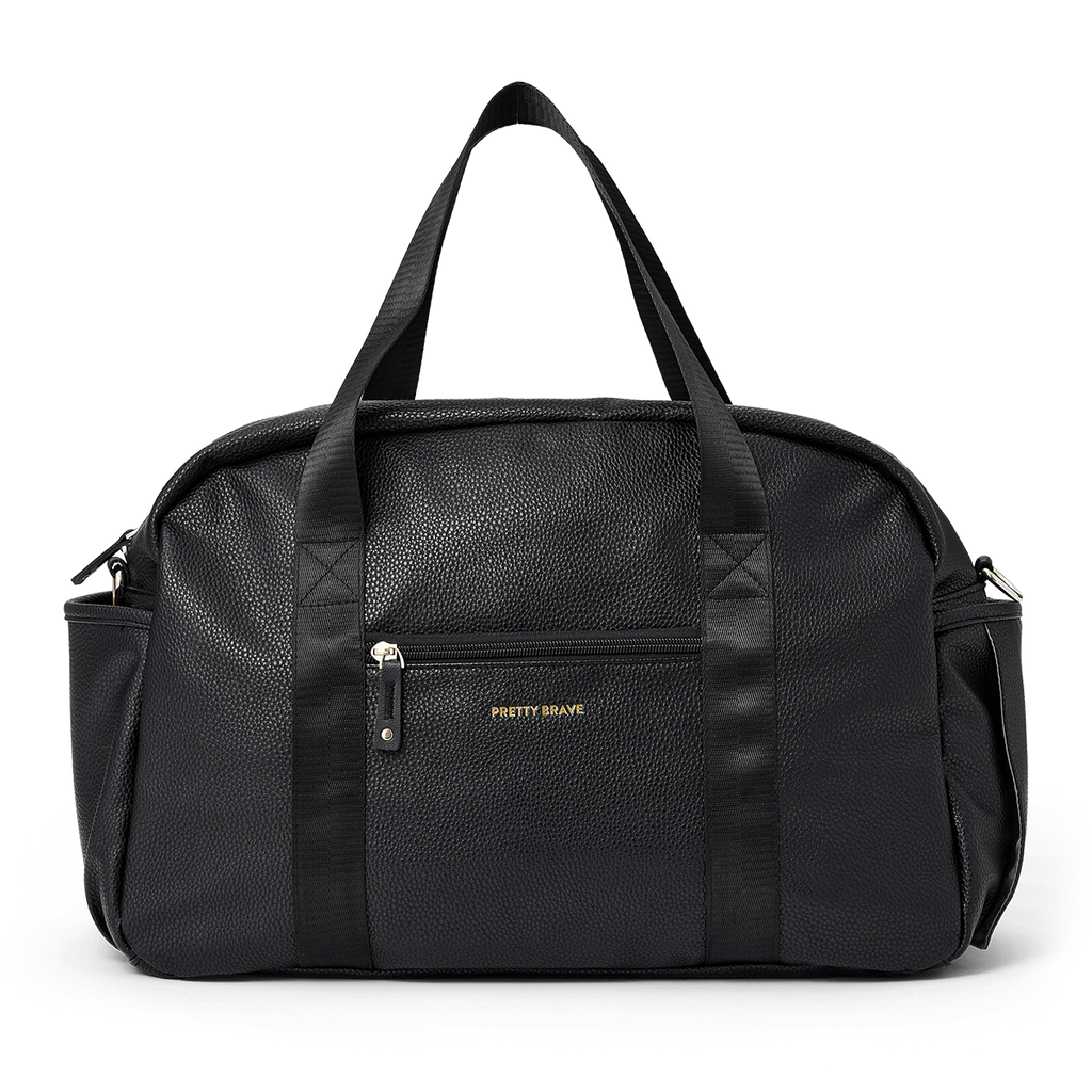 Pretty Brave Stella Baby Bag (Black Pebble)