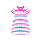 Milky Pretty Stripe Rib Dress