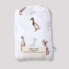 Fledge & Thread Muslin Swaddle Wrap (Duck)