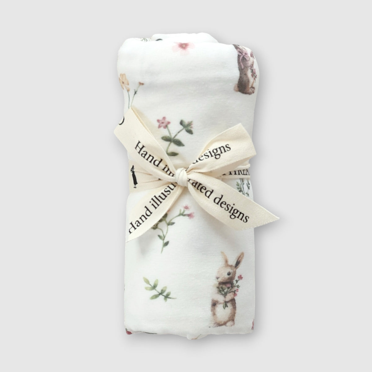 Fledge & Thread Stretch Swaddle Wrap (Flower Picking)