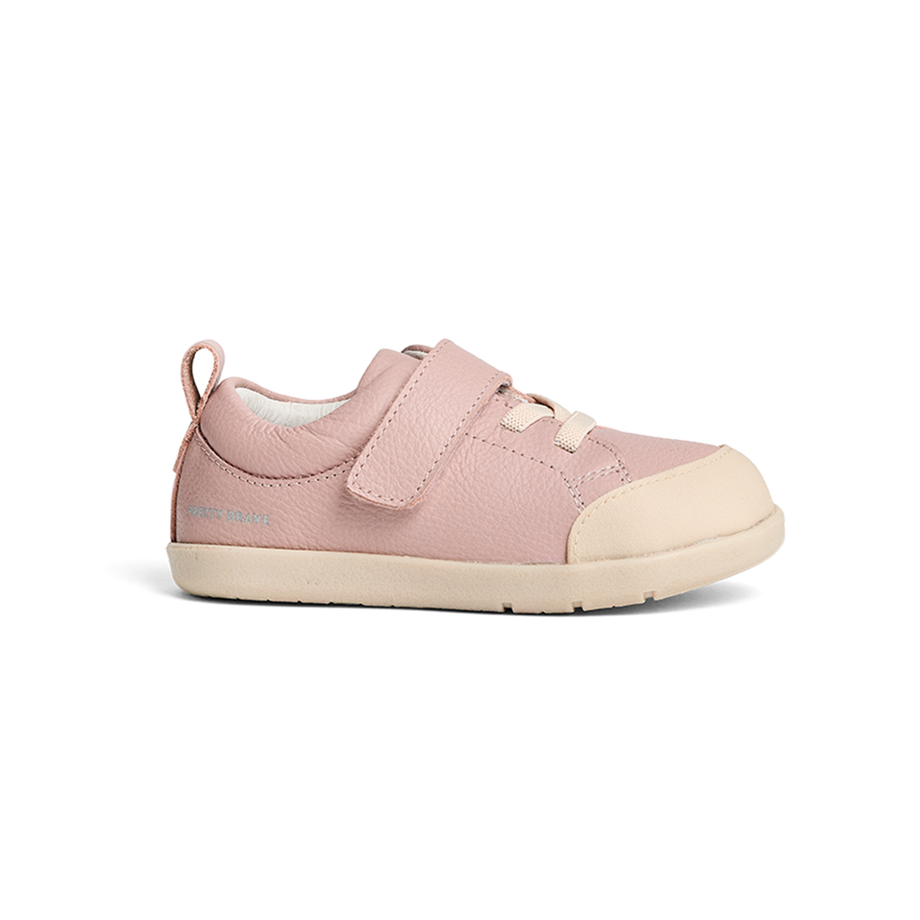 Pretty Brave First Walker Boston Sneaker (Blush)