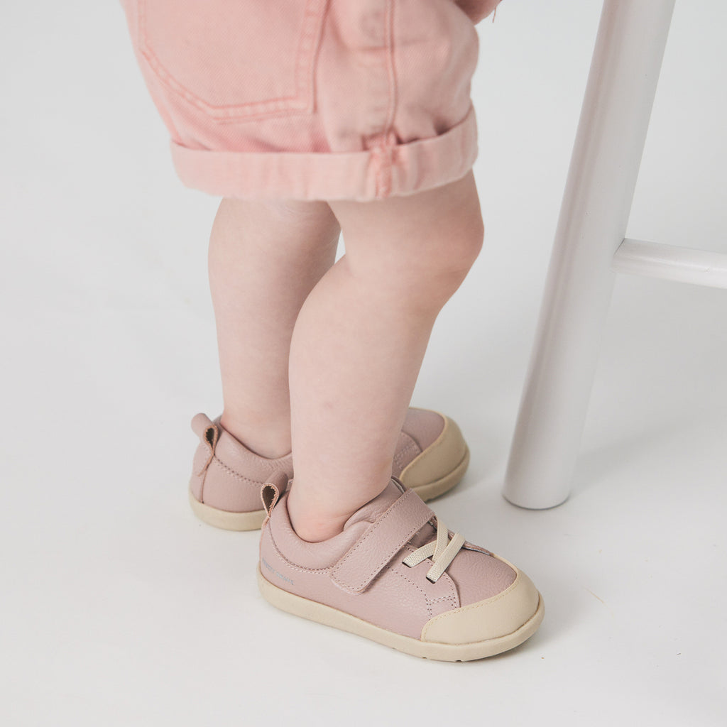 Pretty Brave First Walker Boston Sneaker (Blush)