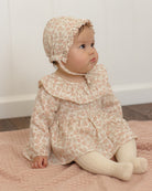 Quincy Mae Thalia Romper (Pink Blossom)