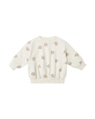 Quincy Mae Relaxed Sweatshirt (Brown Bear)
