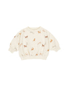 Quincy Mae Relaxed Sweatshirt (Cats)