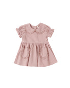 Quincy Mae Marisol Dress (Mauve)